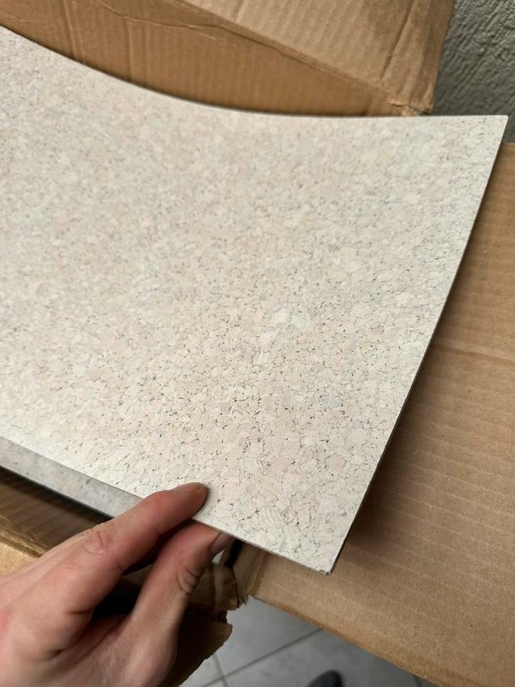 Kurkvloer van Avermaet – Roma Parelmoer – 50 m² (totaal), Huis en Inrichting, Stoffering | Vloerbedekking, Gebruikt, Overige typen