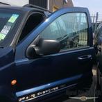 Voordeur links Jeep Grand Cherokee 1999-2004 kleur blauw, Ophalen of Verzenden, Gebruikt, Jeep, Deur