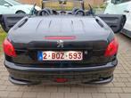 2007 Peugeot 206 CC 1.6i Met 120.588dkm JBL EDİTİON, Auto's, Peugeot, 4 zetels, Zwart, Cabriolet, Zwart