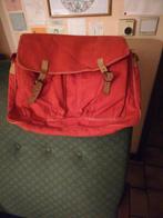Sac à bandoulière. Toile et cuir. Kaszer., Ophalen of Verzenden, Zo goed als nieuw, Schoudertas, Leer
