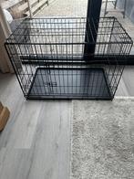 Zwarte honden bench in nieuwstaat, Dieren en Toebehoren, Ophalen, Zo goed als nieuw