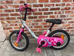 Kinderfiets roze b’twin 14 inch, Fietsen en Brommers, Ophalen