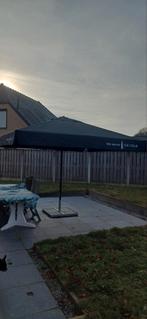 Parasol 3m50 op 3m50  met voet en stenen 1 j oud, Tuin en Terras, Partytenten, Ophalen
