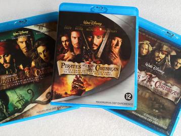 Blu-rays Pirates of the caribbean 1,2,3 uit te kiezen 