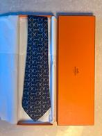 Vintage Hermès Paris zijden stropdas – motif “Mors” (blauw), Kleding | Heren, Stropdassen, Blauw, Ophalen of Verzenden, Met patroon