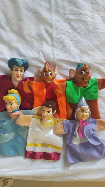 Assepoester Disney handpoppen poppenkastpoppen beschikbaar voor biedingen