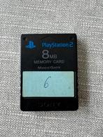 Ps2 memory Card 8mb - zwart, Games en Spelcomputers, Ophalen of Verzenden