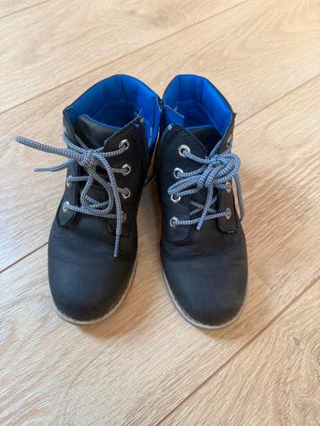 Kinderschoenen met rits, blauw, maat 30, Kinderen en Baby's, Ophalen, Gebruikt