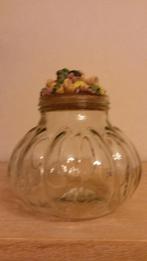 Volledig nieuwe glazen voorraadpot met deksel, Ophalen, Nieuw