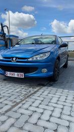 blauwe peugot 206cc, Auto's, Blauw, Te koop