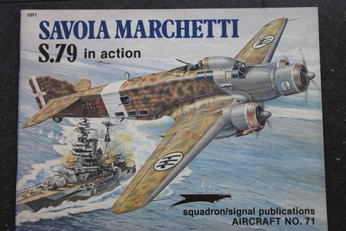 BOEK SC LUCHTVAART SAVOIA MARCHETTI 50PAG., Verzamelen, Luchtvaart en Vliegtuigspotten, Ophalen of Verzenden