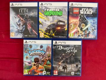 Enkele PS5-games te koop beschikbaar voor biedingen