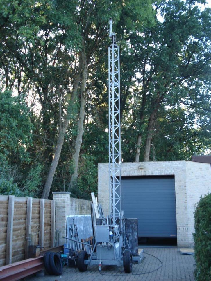 prima inorde gebrachte bouwlift 380 volt 9 meter, Doe-het-zelf en Bouw, Bouwliften, Gebruikt, Bouwlift, Ophalen