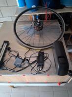 Ombouwset elektrische fiets achterwiel., Fietsen en Brommers, Ophalen, Zo goed als nieuw