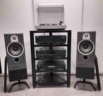 Philips keten op design meubel en B&W luidsprekers, Audio, Tv en Foto, Stereoketens, Philips, Cd-speler, Zo goed als nieuw, Losse componenten