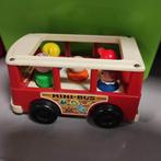 Fisher Price bus + mannetjes, Enfants & Bébés, Enlèvement ou Envoi, Voiture ou Véhicule