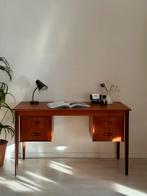 Vintage midcentury bureau teak jaren 60, Huis en Inrichting, Ophalen, Zo goed als nieuw