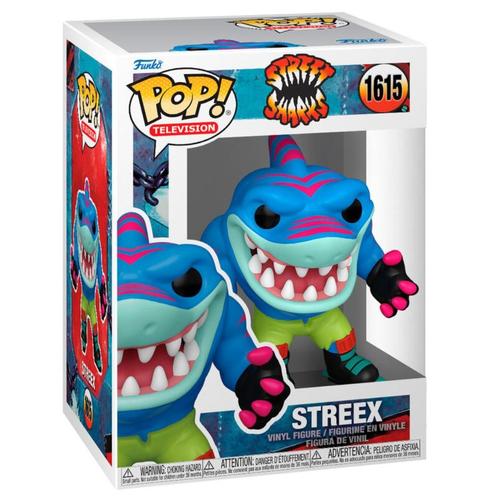 Funko POP Street Sharks - Streex (1615), Collections, Jouets miniatures, Neuf, Envoi