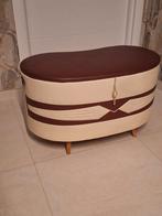 Vintage opbergkist jaren 50, Antiek en Kunst, Curiosa en Brocante, Ophalen
