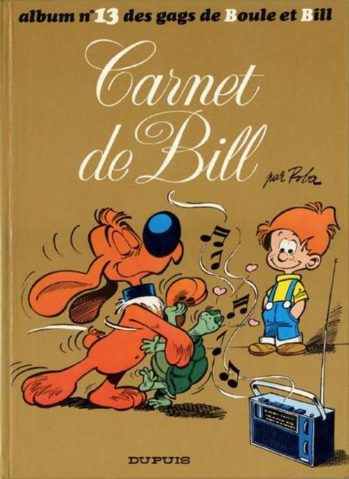 Boule et Bill – Carnet de Bill T13 RE, Boeken, Stripverhalen, Gelezen, Eén stripboek, Ophalen of Verzenden