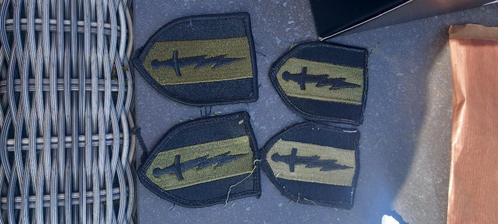 lot patchen US (NR31) (1st signal brigade), Verzamelen, Militaria | Algemeen, Ophalen of Verzenden