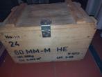 houten doos voor 60 mm mortiergranaten, Enlèvement ou Envoi