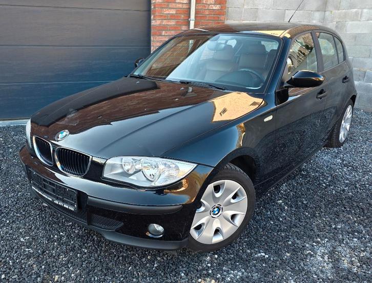 BMW 116 i (Clima, Cuir, 100% belge, 180.604 km, Car-Pass), Auto's, BMW, Bedrijf, 1 Reeks, Climate control, Lederen bekleding, Benzine
