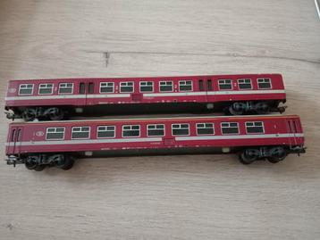 Lot de 2 wagons Lima M4 sncb ho 1/87
Lima   beschikbaar voor biedingen
