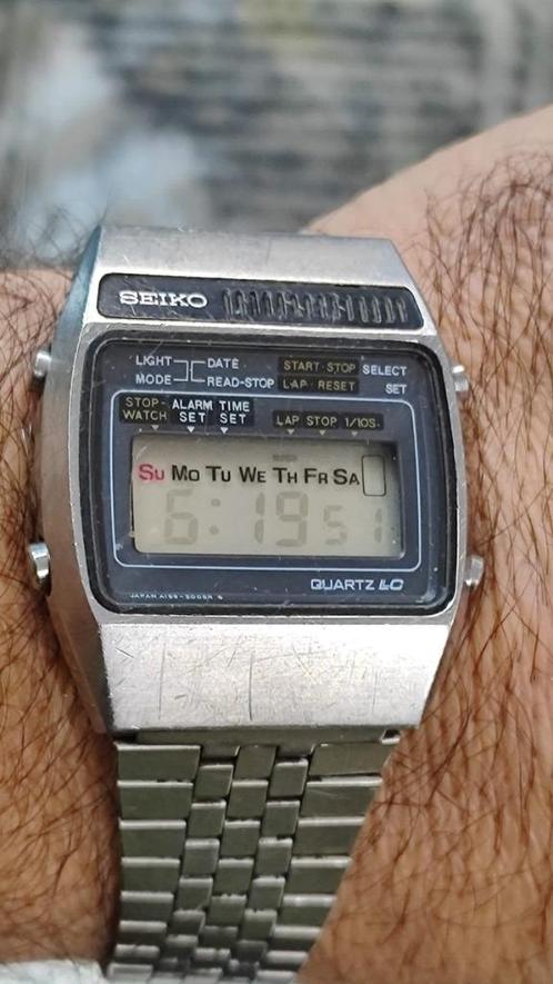 seiko uurwerk A159-5009, Handtassen en Accessoires, Horloges | Antiek, Polshorloge, Seiko, Ophalen