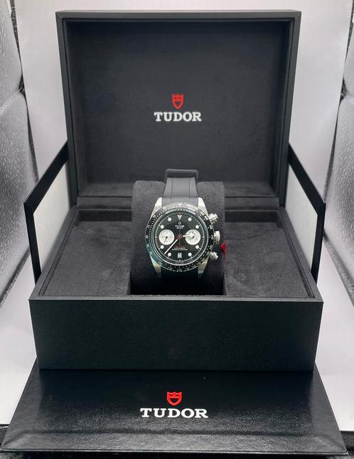 Tudor Black Bay Chrono 2022 - full set & warranty/ garantie, Handtassen en Accessoires, Horloges | Heren, Zo goed als nieuw, Ophalen