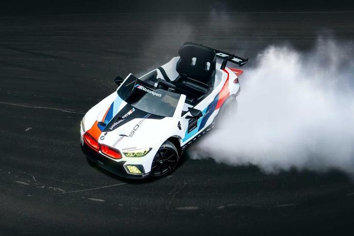 BMW M8 GTE Ride On! Electrische kinderauto, Kinderen en Baby's, Speelgoed | Buiten | Voertuigen en Loopfietsen, Nieuw, Ophalen of Verzenden