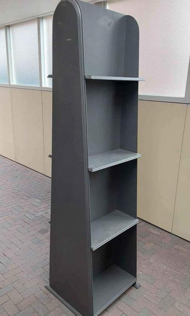 Kwaliteit houten winkel display kast uitstalkast met planken, Huis en Inrichting, Kasten | Stellingkasten, Zo goed als nieuw, Ophalen