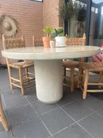 Eettafel tadelakt Marokko, Jardin & Terrasse, Tables de jardin, Enlèvement, Utilisé, Rond, Autres matériaux