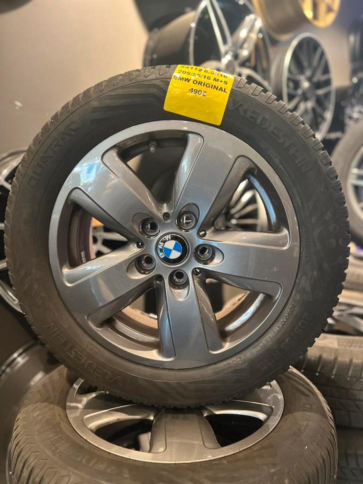 Kit jantes + pneus 4 saisons 16” BMW – Vredestein + TPMS, Auto diversen, Auto-accessoires, Zo goed als nieuw, Ophalen