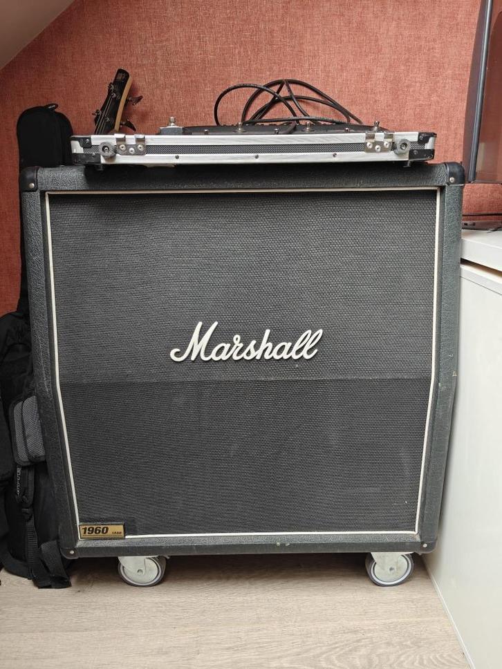 Marshall 1960 lead cab, Muziek en Instrumenten, Versterkers | Bas en Gitaar, Zo goed als nieuw, Gitaar, 100 watt of meer, Ophalen of Verzenden