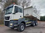 MAN TGS 33.440 6x6 ALLRAD - BL(S) TIPPER-TRACTOR- (bj 2015), Auto's, Automaat, 324 kW, Euro 6, Mistlampen