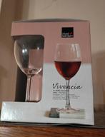 3 NIEUWE Royal Leerdam wijnglazen + presentatiedoos, Ophalen, Glas of Glazen, Nieuw, Glas