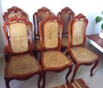 6 Napoleon III stoelen in Cubaans mahonie Uitstekende staat, Antiek en Kunst, Ophalen