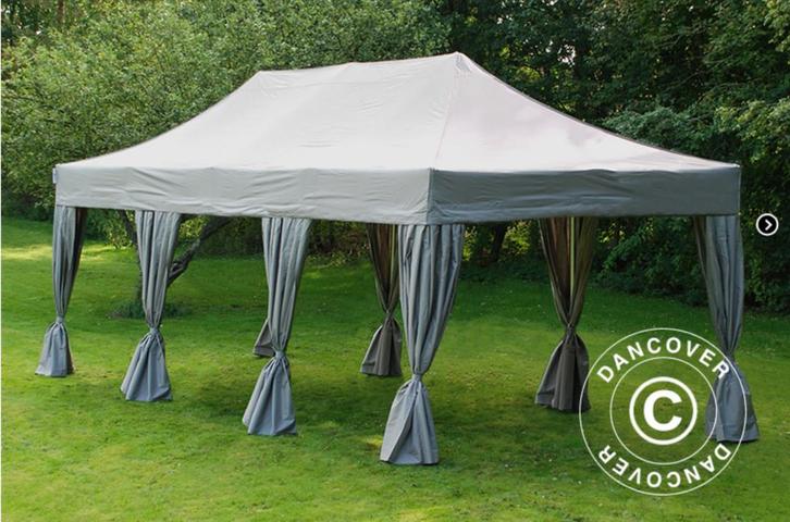 Prieelverhuur 4m x 6m + en montage, Hobby en Vrije tijd, Feestartikelen | Verhuur, Nieuw, Ophalen of Verzenden