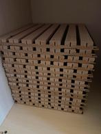 Latt wandpaneel met 7 latjes 30 op 28  cm, Huis en Inrichting, Ophalen, Zo goed als nieuw