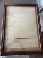 Houten kader met glas 60 op 80 cm, Ophalen, Gebruikt
