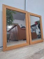 2 massieve spiegels, Ophalen