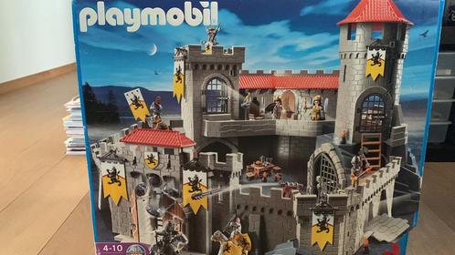 Kasteel van de leeuwenridders, Kinderen en Baby's, Speelgoed | Playmobil, Zo goed als nieuw, Complete set, Ophalen