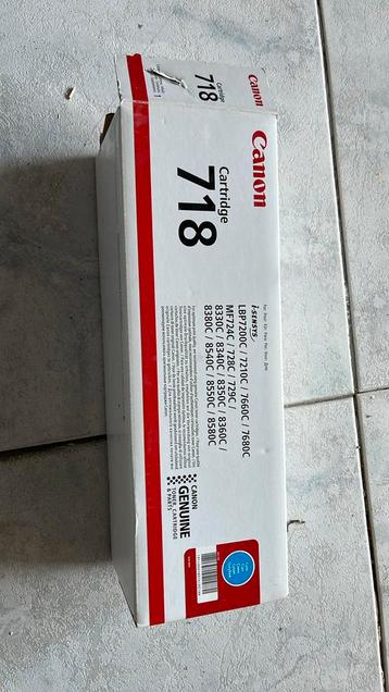Canon CRG-718 C, Enlèvement, Neuf, Cartridge, Canon