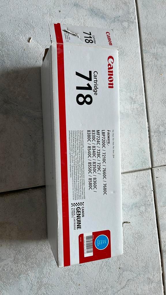 Canon CRG-718 C, Computers en Software, Printerbenodigdheden, Nieuw, Cartridge, Ophalen