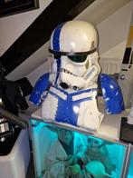 Star Wars Life Size bust Custom Stormtrooper Commander !!!, Enlèvement, Comme neuf, Statue ou Buste