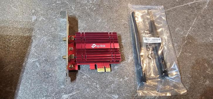 Carte PCIe Wifi 6e + Bluetooth TP link AXE5400, Informatique & Logiciels, Cartes réseau, Utilisé, Enlèvement ou Envoi