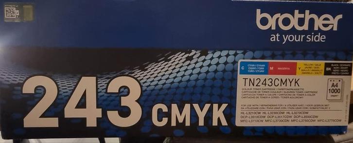 Broer TN-243CMYK, Computers en Software, Printerbenodigdheden, Nieuw, Toner, Ophalen of Verzenden