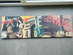 Canvas print Parijs Moulin Rouge, Ophalen, 125 cm of meer, Minder dan 50 cm, Print