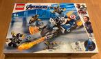 Lego 76123 Captain America outriders attack, Kinderen en Baby's, Speelgoed | Duplo en Lego, Ophalen of Verzenden, Zo goed als nieuw